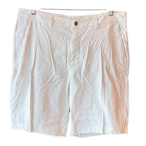 Lululemon‎ ABC Classic Fit Golf Shorts White Stretch Mens Size 36